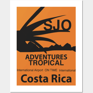 Costa Rica SJO airport Posters and Art